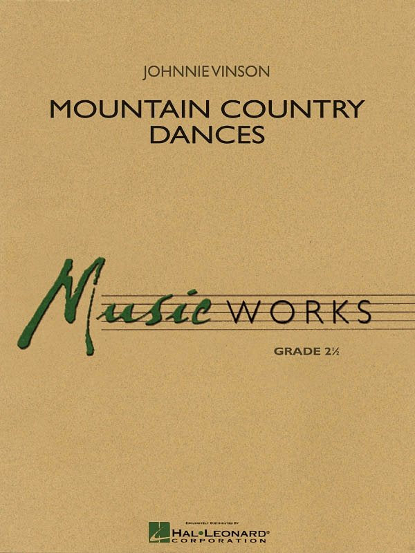 Mountain Country Dances — Concert Band MusicWorks Grade 2, Score & Parts (Hal Leonard)