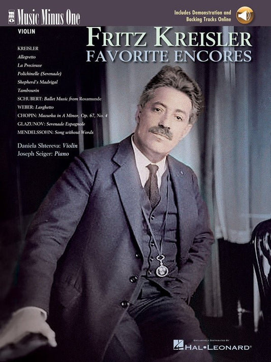 Fritz Kreisler - Favorite Encores for Violin Book with Online Audio Access