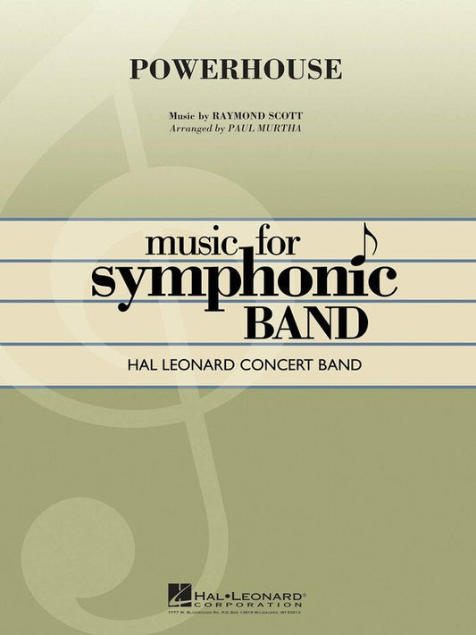 Powerhouse — Concert Band Grade 4 (Hal Leonard Concert Band Series)