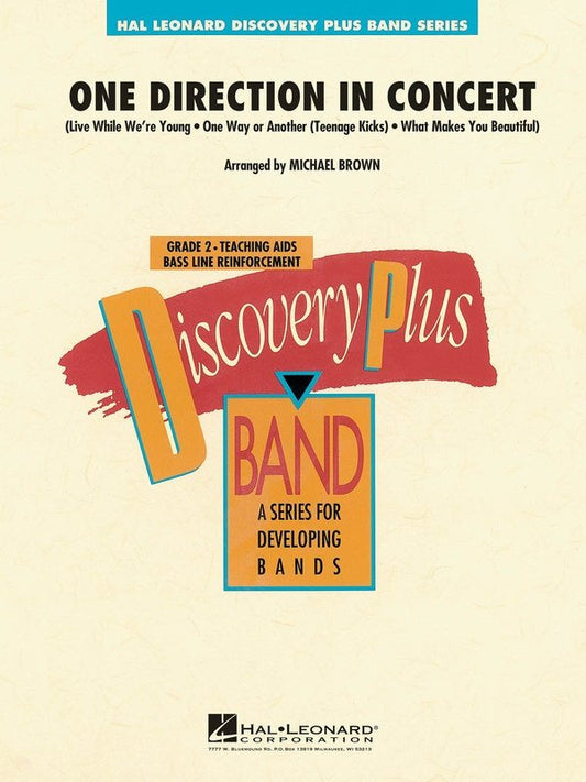 One Direction in Concert — Discovery Plus Concert Band Grade 2 (Hal Leonard)