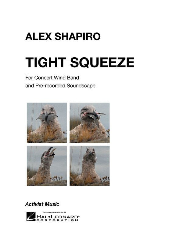 Tight Squeeze — Concert Band Grade 4 Score & Parts (Activist Music)