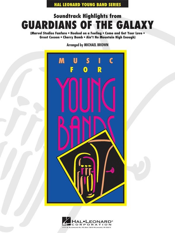 Guardians of the Galaxy — Young Concert Band Grade 3, Score & Parts (Hal Leonard)