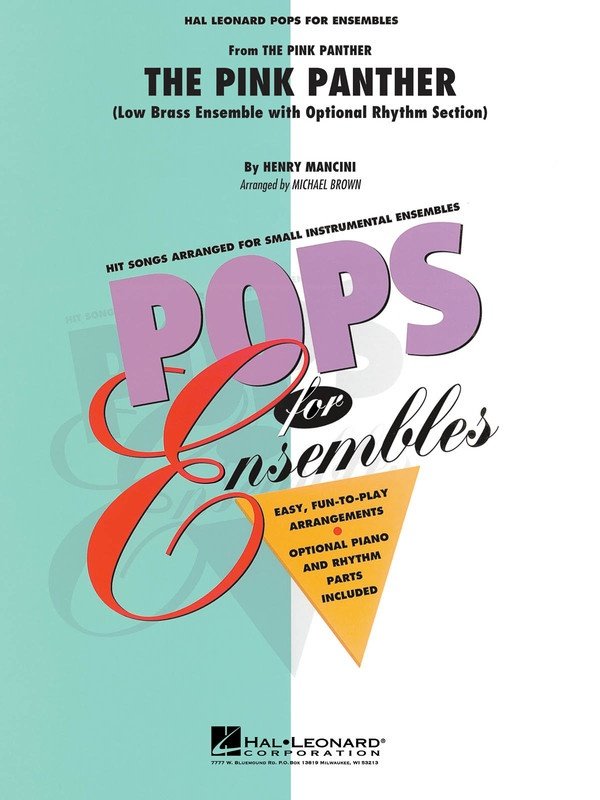 The Pink Panther — Low Brass Ensemble (Hal Leonard Pops for Ensembles)