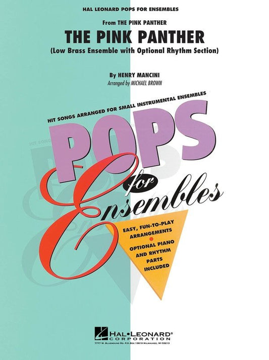 The Pink Panther — Low Brass Ensemble (Hal Leonard Pops for Ensembles)