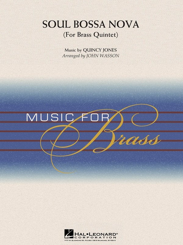 Soul Bossa Nova — Brass Quintet Score & Parts (Hal Leonard)