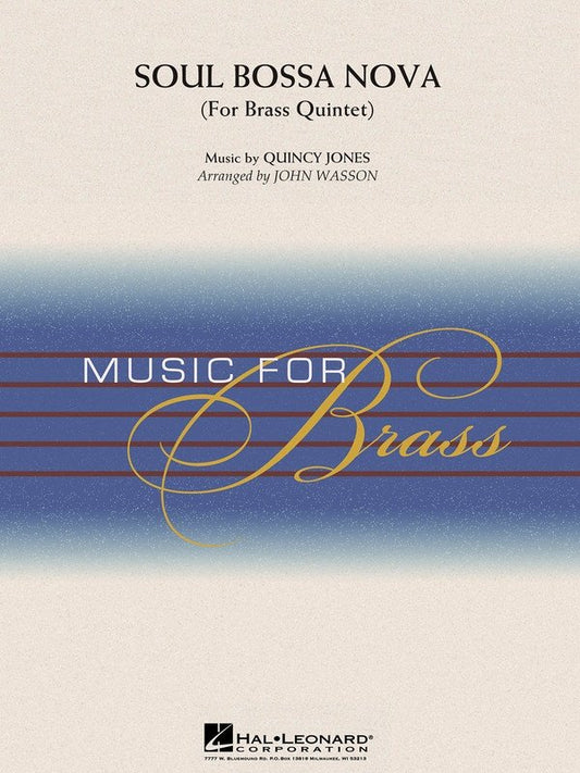 Soul Bossa Nova — Brass Quintet Score & Parts (Hal Leonard)