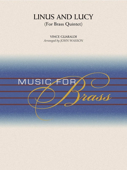 Linus and Lucy — Brass Quintet (Hal Leonard)