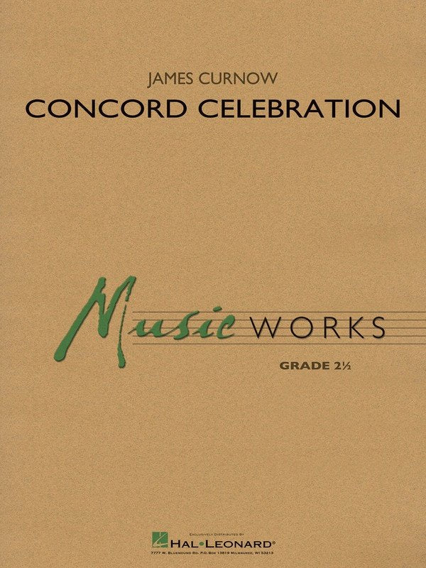 Concord Celebration — MusicWorks Grade 2 Concert Band Score & Parts (Hal Leonard)