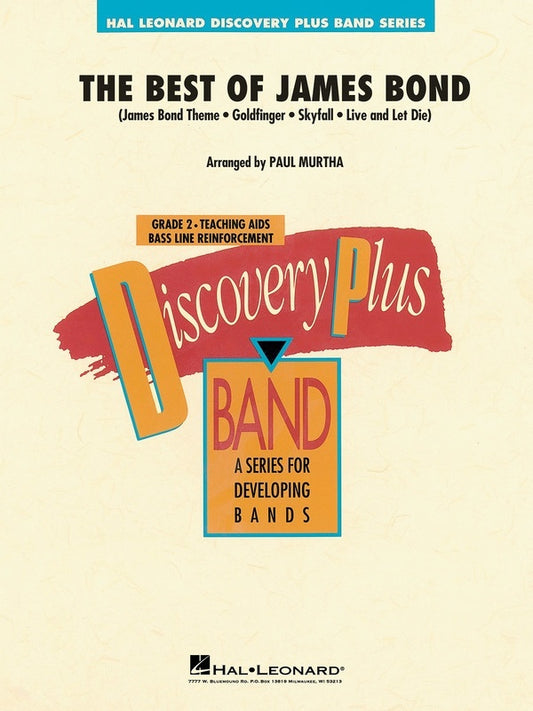 The Best Of James Bond Concert Band 2 Score/Parts