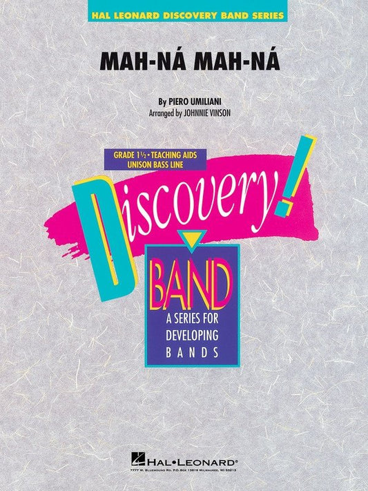 Mah-Na Mah-Na — Concert Band Grade 1.5 Score & Parts (Hal Leonard)
