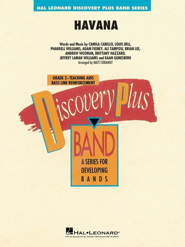 Havana — Concert Band Grade 2 Score & Parts (Hal Leonard)
