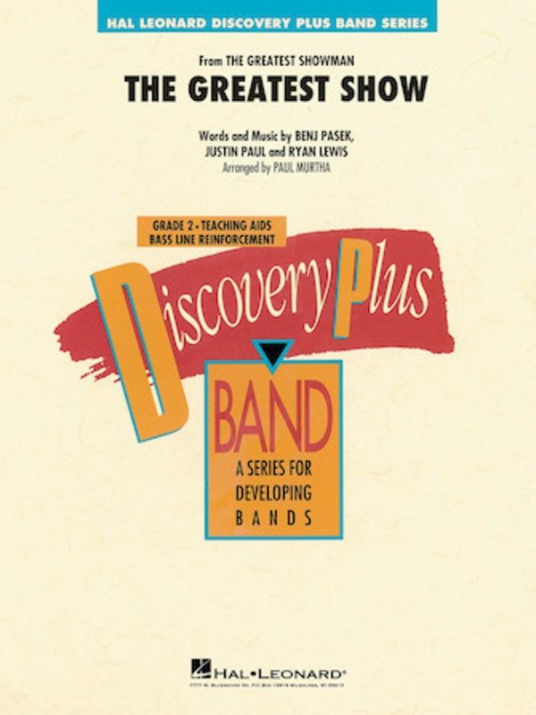 The Greatest Show Cb2 Sc/Pts (Hal Leonard)