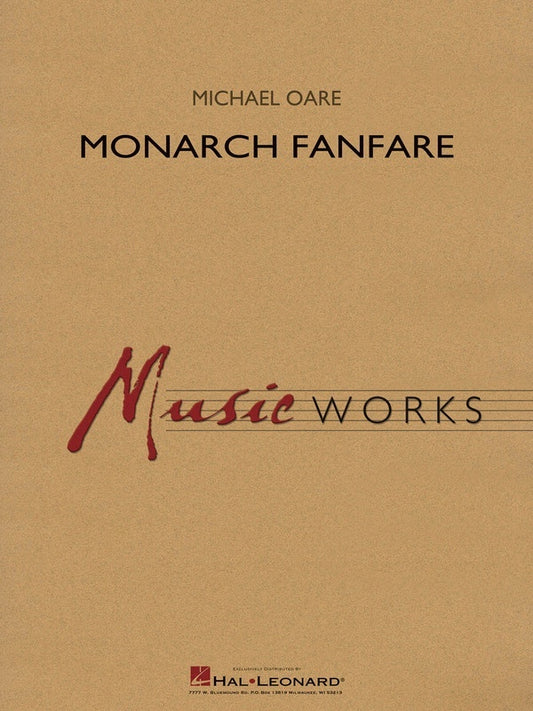 Monarch Fanfare Concert Band 4 Score/Parts
