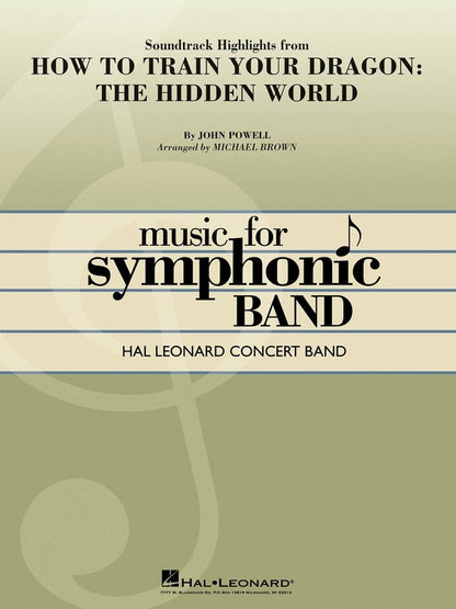 How To Train Your Dragon The Hidden World Concert Band 4 Score/Parts — view 2
