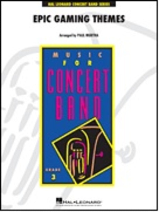 Epic Gaming Themes Concert Band 3 Score/Parts