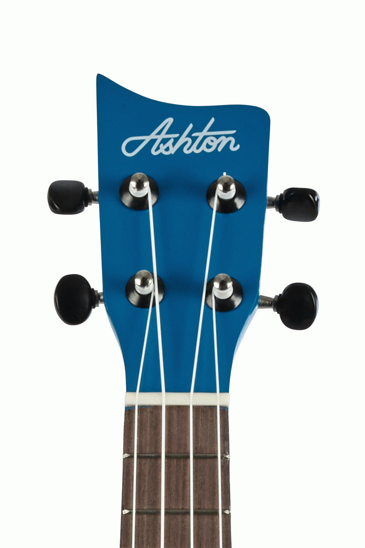 The Ashton UKE110BL Ukulele With Bag in Blue — view 7
