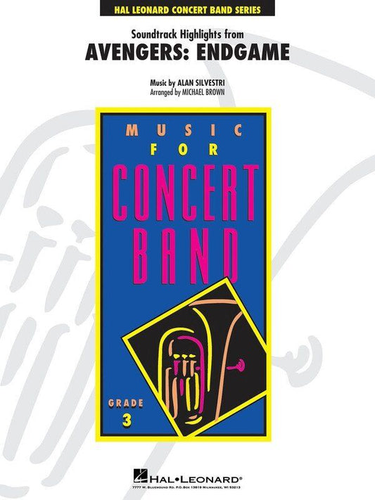 Soundtrack Highlights from Avengers: Endgame for Band by Hal Leonard