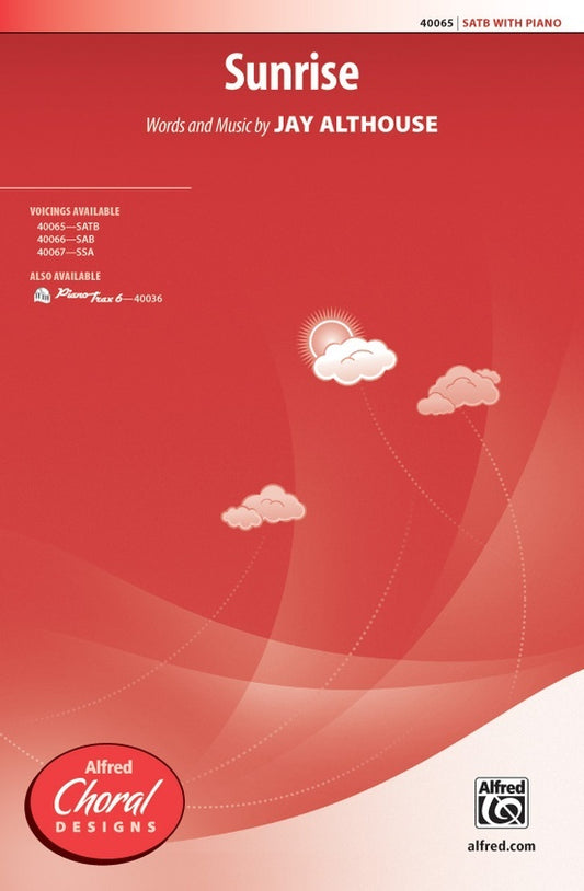 Sunrise SATB Choral Sheet Music