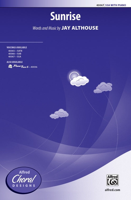 Sunrise SSA Choral Sheet Music