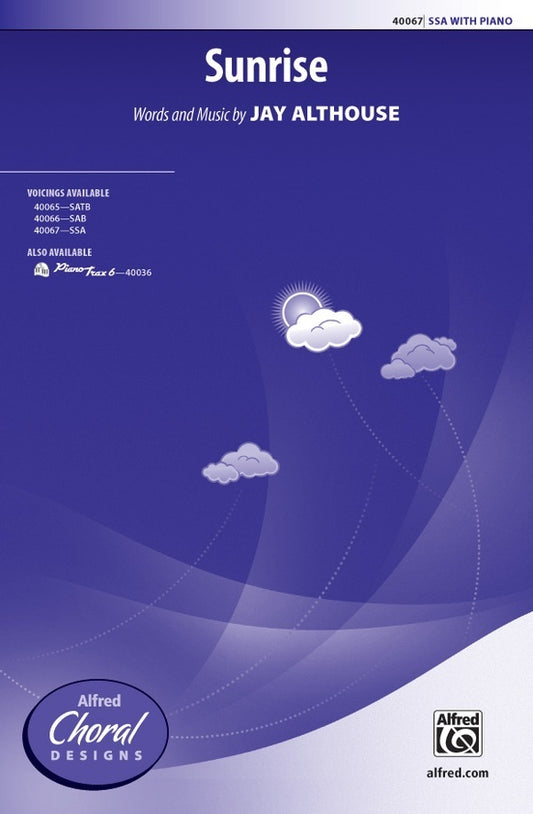 Sunrise SSA Choral Sheet Music
