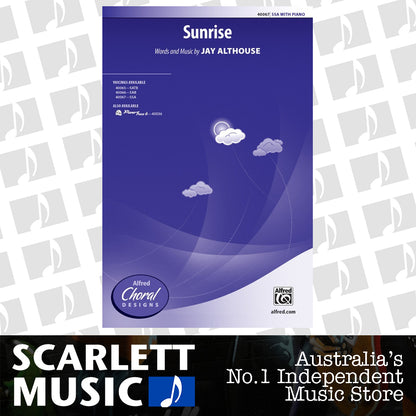 Sunrise SSA Choral Sheet Music — view 2