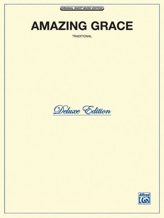 Amazing Grace Vocal Sheet Music S/S