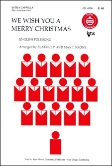 We Wish You A Merry Christmas Satb A Cappella Or Piano (Neil A. Kjos Music Company)