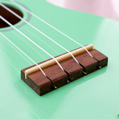 Ashton UKE120SFG Ukulele with Deluxe Gig Bag - Sea Foam Green — view 3