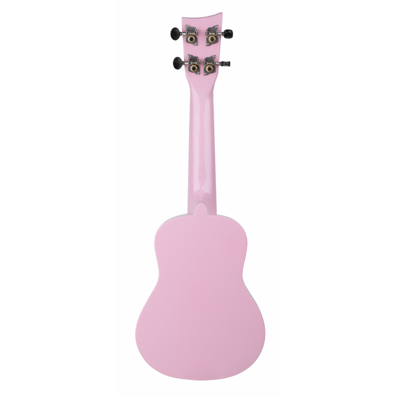 Ashton UKE120SPK Ukulele with Deluxe Bag - Shell Pink — view 2