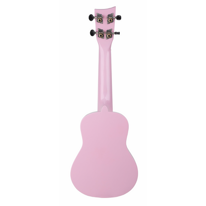 Ashton UKE120SPK Ukulele with Deluxe Bag - Shell Pink — view 2
