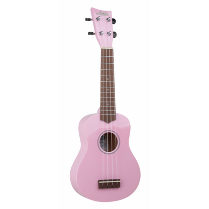 Ashton UKE120SPK Ukulele with Deluxe Bag - Shell Pink