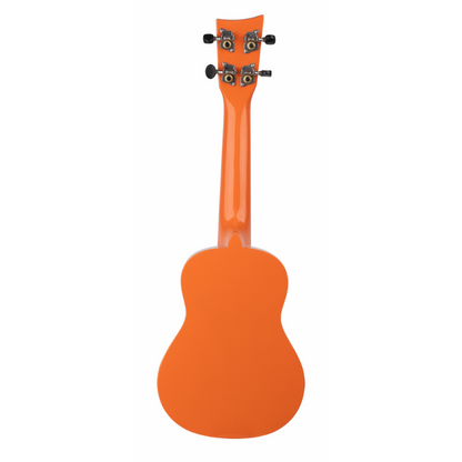 Ashton UKE120BOR Ukulele with Deluxe Gig Bag - Bright Orange — view 2