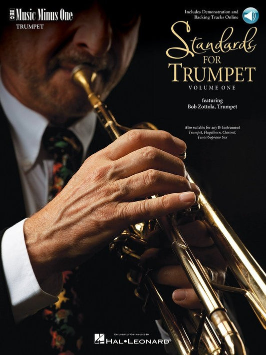 Standards for Trumpet, Vol. 1 — Book/Online Audio (Music Minus One)