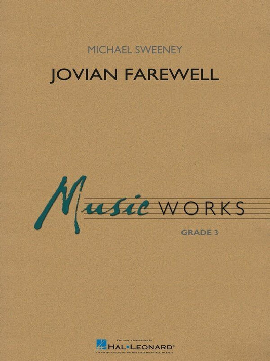 Jovian Farewell for Concert Band CB3 SC/PTS by Hal Leonard