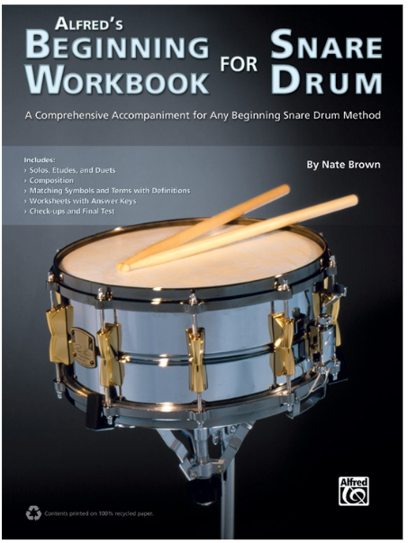 Alfred's Beginning Workbook for Snare Drum