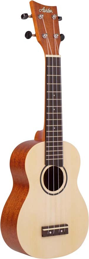 Ashton UKE200SP Soprano Uke Spruce Top — view 2
