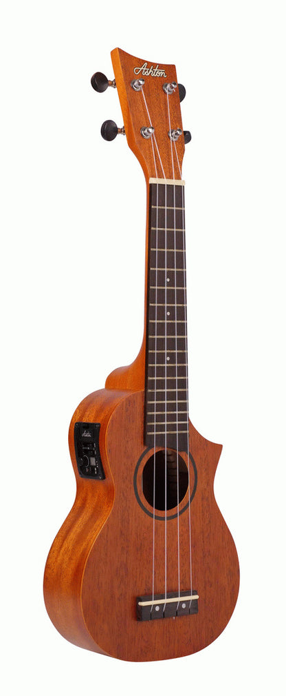 Ashton UKE220EQMH Soprano Uke W/ Pick Up — view 7