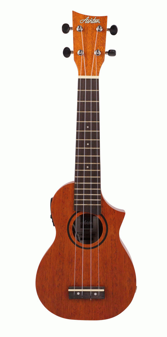 Ashton UKE220EQMH Soprano Uke W/ Pick Up