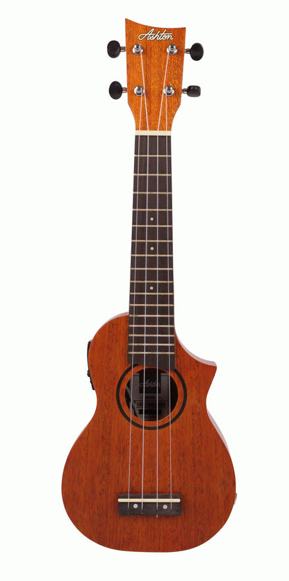 Ashton UKE220EQMH Soprano Uke W/ Pick Up