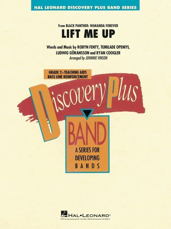Lift Me Up (From Black Panther: Wakanda Forever) - Hal Leonard Discovery Plus Concert Band