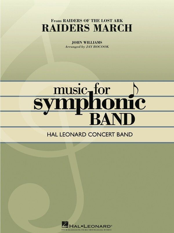 Raiders March from Raiders of the Lost Ark CB4 SC/PTS by Hal Leonard