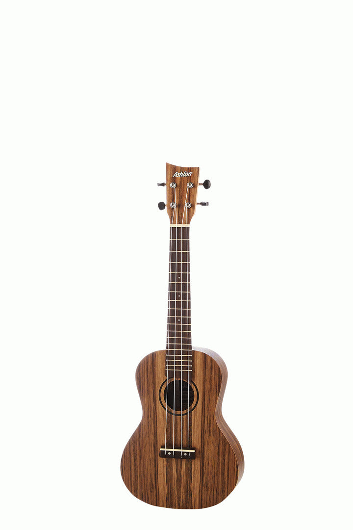 Ashton UKE500CBW Concert Ukulele (Black Walnut) — view 3