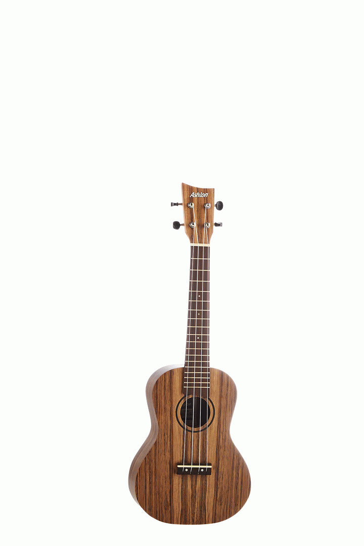 Ashton UKE500CBW Concert Ukulele (Black Walnut) — view 2