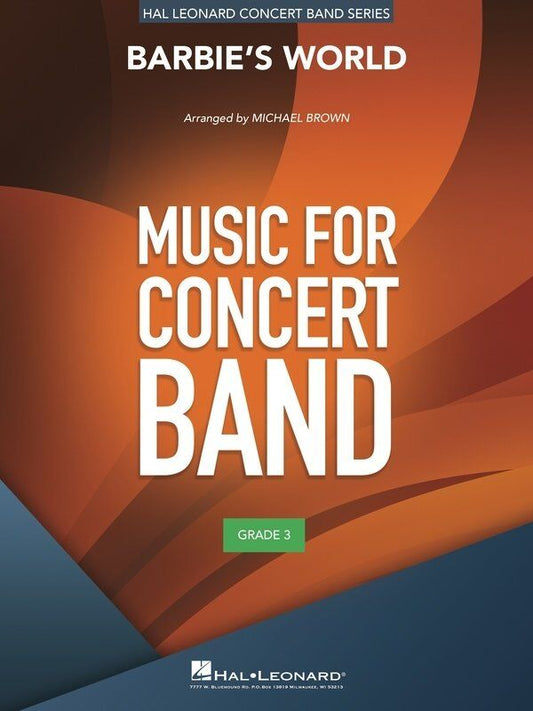 Barbie's World for Concert Band CB3 SC/PTS