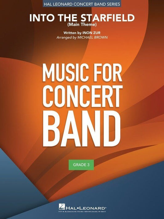 Into the Starfield (Main Title) for Concert Band CB3 SC/PTS