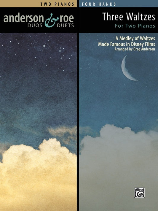 Three Waltzes for Two Pianos Sheet Music
