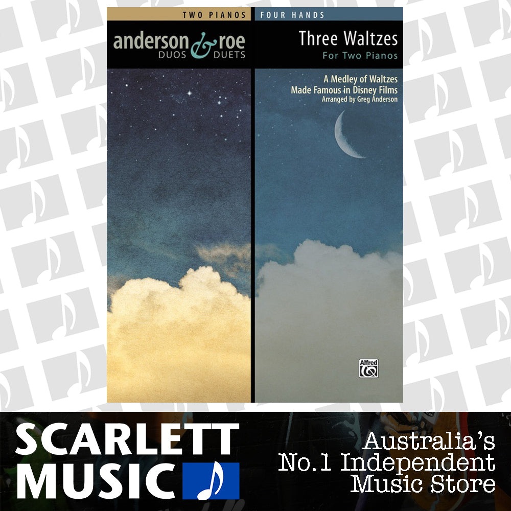 Three Waltzes for Two Pianos Sheet Music — view 2
