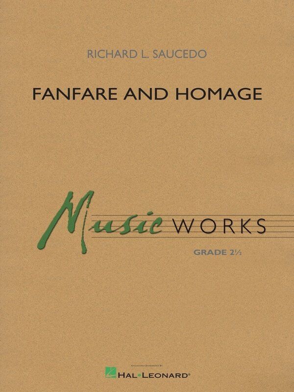 Fanfare and Homage for Concert Band CB2.5 SC/PTS