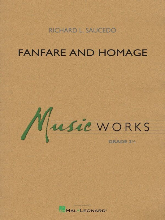 Fanfare and Homage for Concert Band CB2.5 SC/PTS