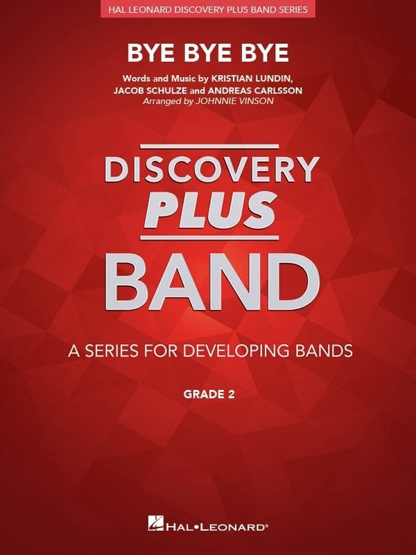 Bye Bye Bye For Concert Band Cb2 Sc/Pts (Hal Leonard)